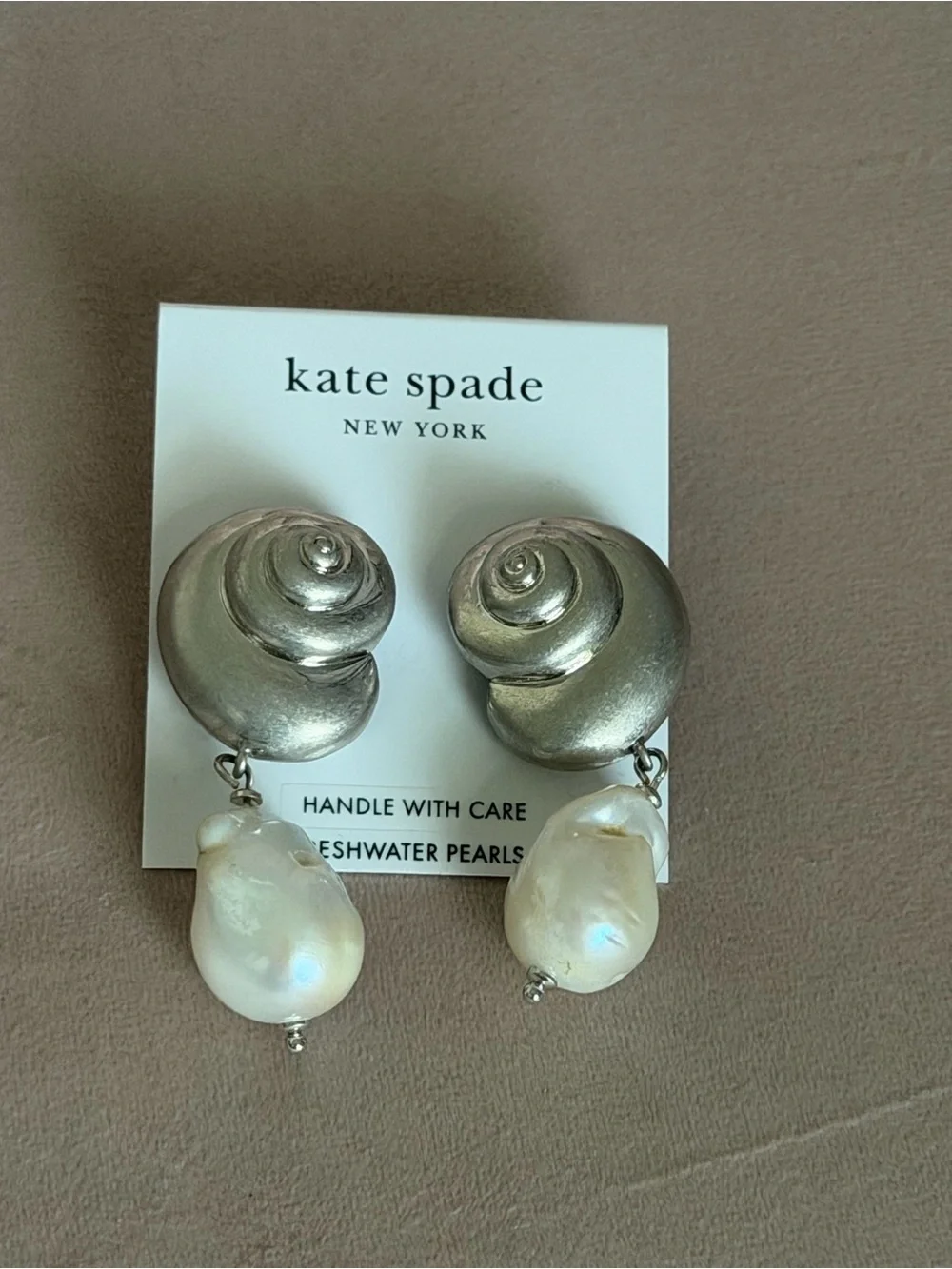 kate spade silver tone